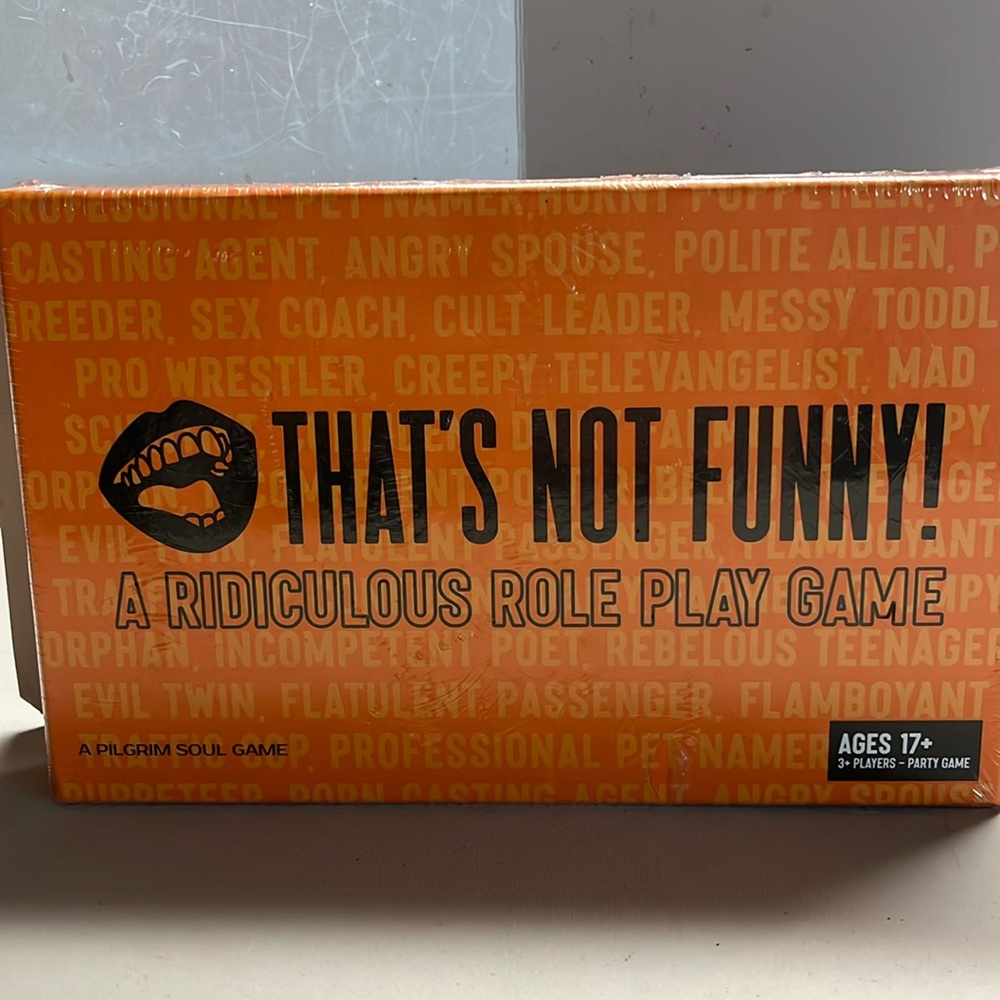 That’s not funny game new sealed package
